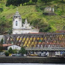Railway bridge between Cachoeira and Sao Felix, few kilometers Southwest of Salvador